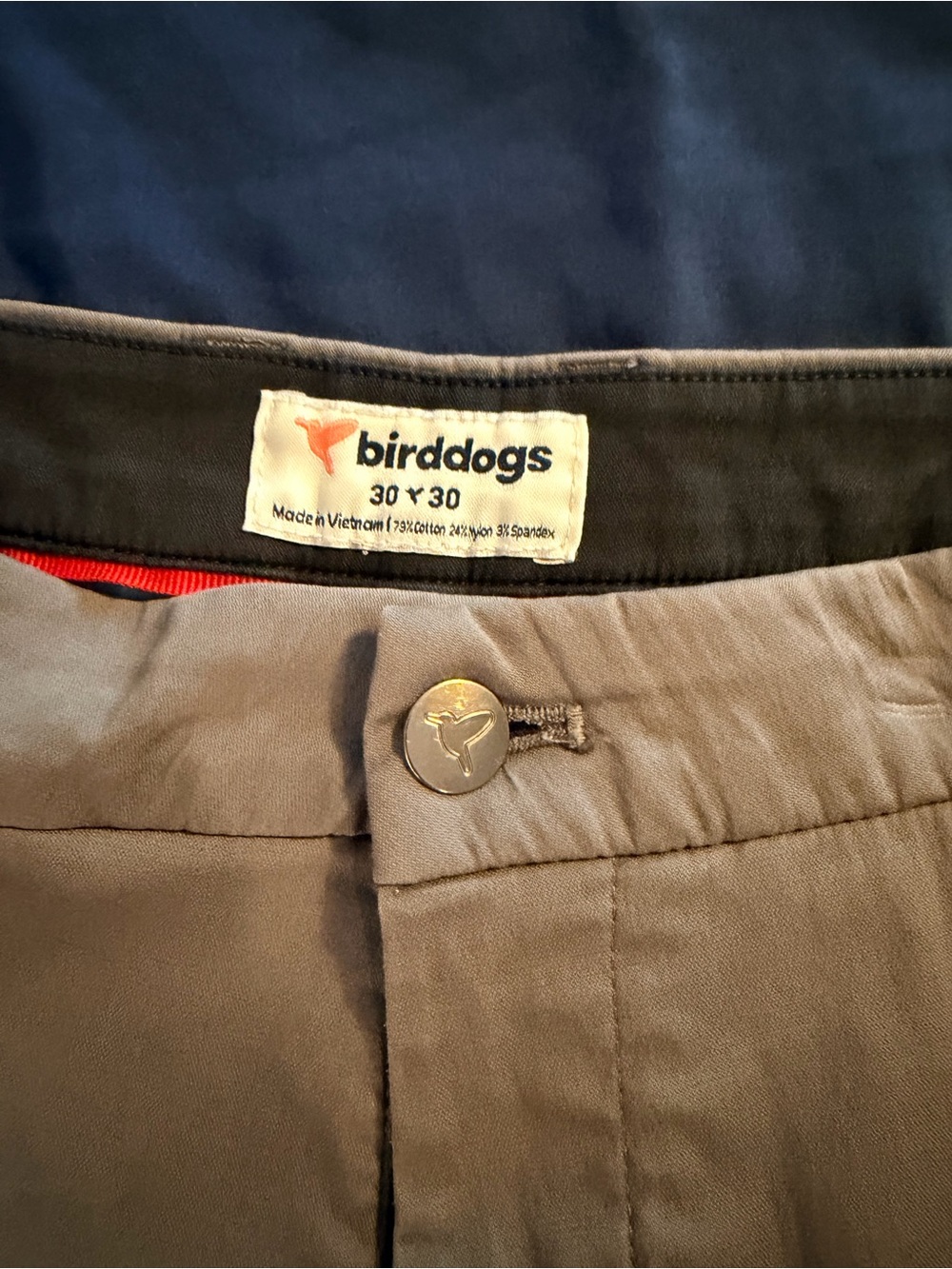 BirdDogs Men's Gray Slim Dress Pants 30x30 - Picture 3 of 3